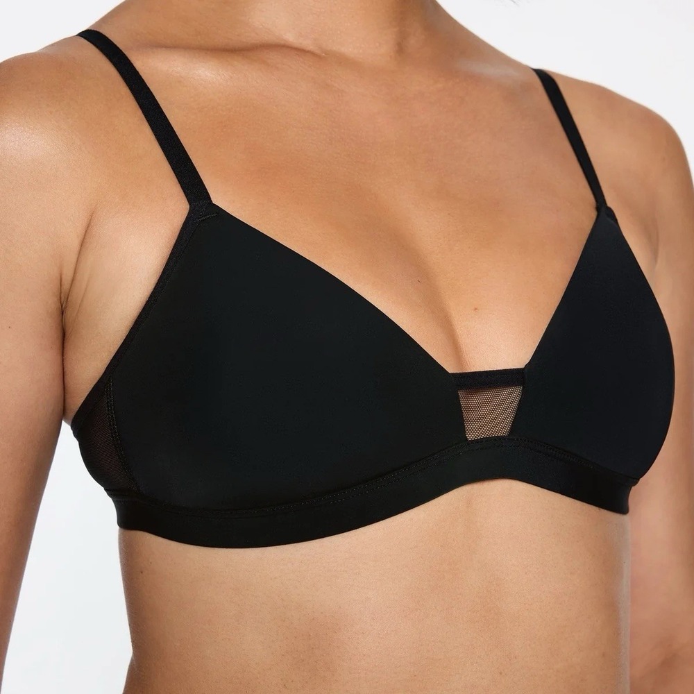 Pepper FeelGood Wirefree T-Shirt Bra Mesh Black XL